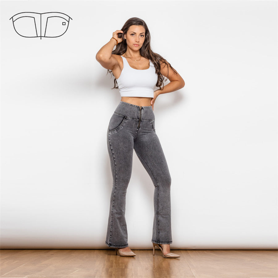 SHAPEWEAR JEANS - HIGH WAIST BOOTLEG