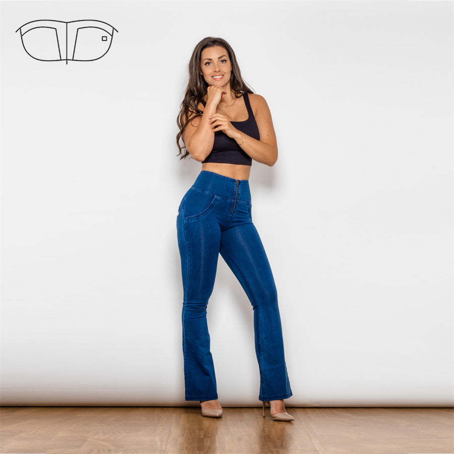 SHAPEWEAR JEANS - HIGH WAIST BOOTLEG